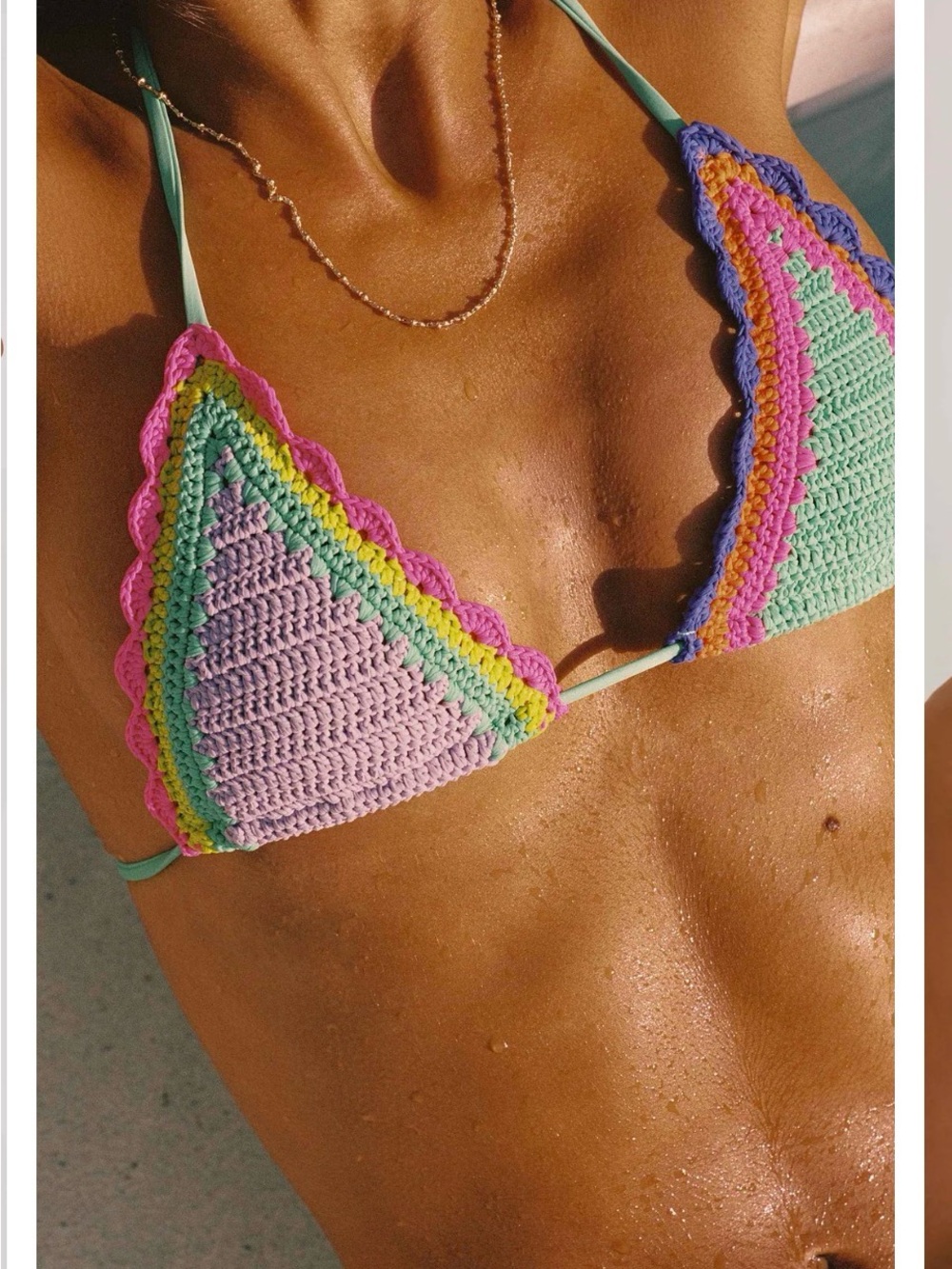 BeachRiot Crochet  Bikini- Winona top and Wyatt Bottoms - Picture 6 of 9